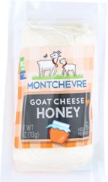 MONTCHEVRE: Goat Cheese Honey Log (4 oz)
