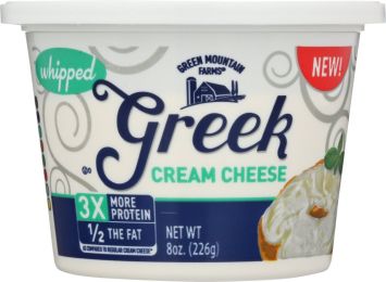 GREEN MOUNTAIN: Greek Cream Cheese Whipped (8 oz)