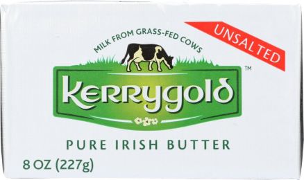 KERRYGOLD: Pure Irish Butter Unsalted (8 oz)