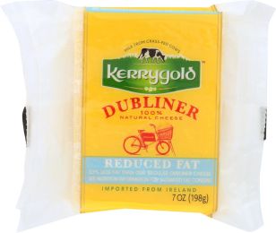 KERRYGOLD: Natural Cheese Reduced Fat Dubliner Wedge (7 oz)