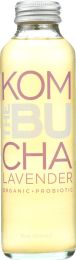 THEBU KOMBUCHA: Probiotic Lavender Tea (14 oz)