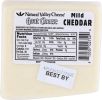 NATURAL VALLEY: Mild Cheddar Goat Cheese (8 oz)