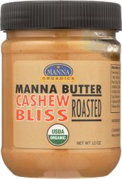 MANNA ORGANICS: Roasted Cashew Bliss Manna Butter (12 oz)