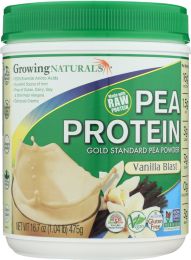 GROWING NATURALS: Yellow Pea Protein Vanilla Blast (16.7 oz)