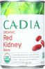 CADIA: Organic Red Kidney Beans (15 oz)