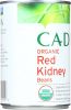 CADIA: Organic Red Kidney Beans (15 oz)