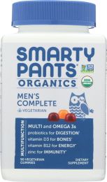 SMARTYPANTS: Men's Complete Vegetarian Gummies (90 ea)