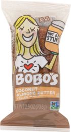 BOBOS OAT BARS: NUT BUTTER STUFF'D OAT BAR COCONUT ALMOND BUTTER FILLED (2.500 OZ)