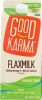 GOOD KARMA: Unsweetened Flax Milk (64 oz)