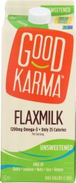 GOOD KARMA: Unsweetened Flax Milk (64 oz)