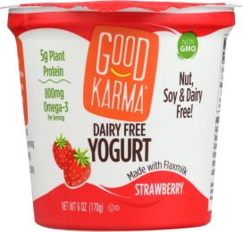 GOOD KARMA: Yogurt Strawberry (6 oz)