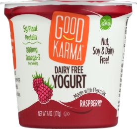 GOOD KARMA: Raspberry Dairy Free Yogurt (6 oz)