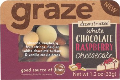 GRAZE: Snack White Chocolate Raspberry Cheesecake (1.2 oz)