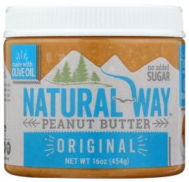 NATURAL WAY: Peanut Butter Original (16 oz)
