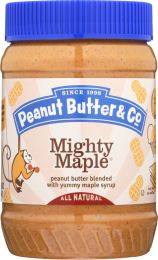PEANUT BUTTER & CO: Peanut Butter Might Maple (16 oz)