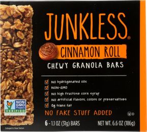 SIMPLY EIGHT: Bar Granola Cinnamon Roll (6.6 oz)