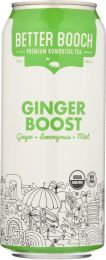 BETTER BOOCH: Ginger Boost Kombucha (16 oz)