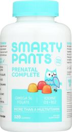SMARTYPANTS: Prenatal Multi Omega 3 D Methylfolate (120 pc)