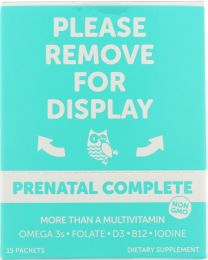 SMARTYPANTS: Prenatal Complete Multivitamin (15 pc)