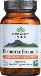 ORGANIC INDIA: Turmeric Formula (90 Veggie Caps)