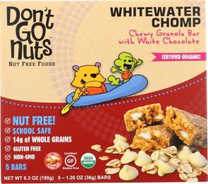 DONT GO NUTS: Whitewater Chomp Bar Multipack (6.03 oz)