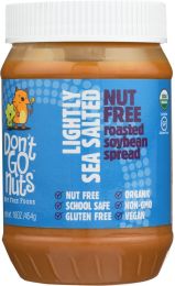 DONT GO NUTS: Soy Butter Lightly Salted Organic (16 oz)