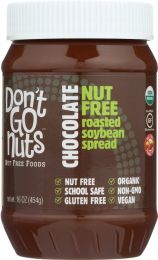 DONT GO NUTS: Soy Butter Chocolate Organic (16 oz)
