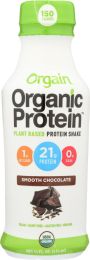 ORGAIN: Smooth Chocolate Protein Shake (14 oz)