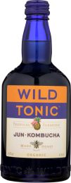 WILD TONIC: Organic Jun-Kombucha Tropical Turmeric (16 oz)