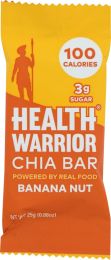 HEALTH WARRIOR: Banana Nut Chia Bar (0.88 oz)