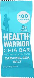 HEALTH WARRIOR: Bar Chia Caramel Sea Salt (.88 oz)