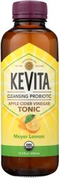 KEVITA: Organic Cleansing Probiotic Apple Cider Vinegar Tonic Meyer Lemon (15.2 oz)