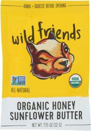 WILD FRIENDS: Organic Sunflower Butter Honey (1.15 oz)