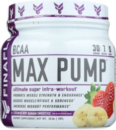 REDEFINE NUTRITION: Bcaa Max Pump Strawberry Banana 297 gm (10.5 oz)