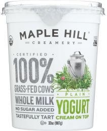 MAPLE HILL CREAMERY: Plain Yogurt (32 oz)