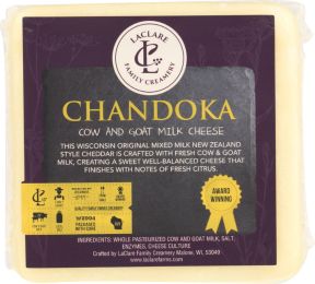 LACLARE FARMS: Cheese Cave Chandoka Aged (6 oz)