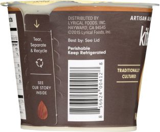 KITE HILL: Almond Milk Yogurt Vanilla (5.3 oz)