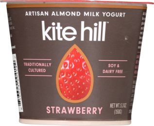 KITE HILL: Strawberry Almond Milk Yogurt (5.3 oz)