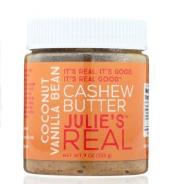 JULIES REAL: Coconut Vanilla Bean Cashew Butter (9 oz)
