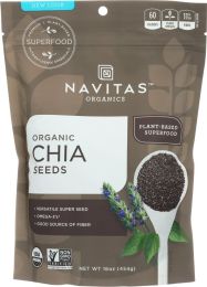 NAVITAS: Organic Chia Seeds (16 oz)