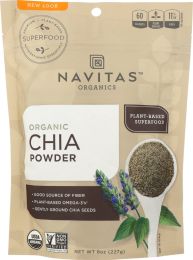 NAVITAS: Organic Chia Seed Powder (8 oz)