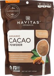 NAVITAS ORGANICS: Organic Cacao Powder (16 oz)