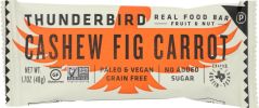 THUNDERBIRD ENERGETICA: Bar Cashew Fig Carrot (1.7 oz)