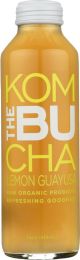 THE BU KOMBUCHA: Tea Kombucha Lemon Ginseng (14 oz)