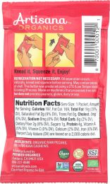 ARTISANA ORGANICS: Raw Pecan Nut Butter with Cashews Snack Pack (1.06 oz)
