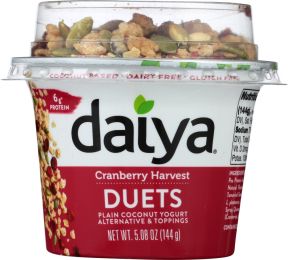 DAIYA: Cranberry Harvest Duets Yogurt (5.08 oz)