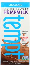LIVING HARVEST: Hempmilk Chocolate Gluten Free (32 fo)