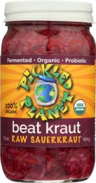 PICKLED PLANET: Beat Kraut Raw Sauerkraut, 16 oz