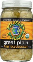 PICKLED PLANET: Great Plain Raw Sauerkraut, 16 oz