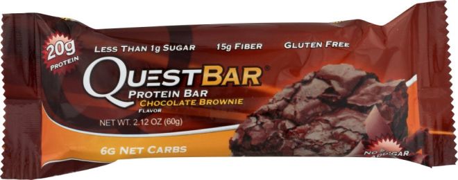 QUEST NUTRITION: Protein Bar Chocolate Brownie (2.12 oz)